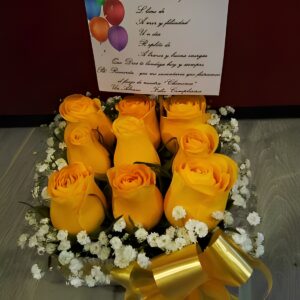 Ramo de Rosas en Mosquera R03 - Floristería en Mosquera Te Mando Flores.