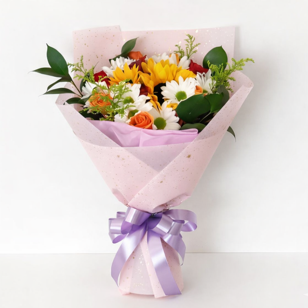 Ramo de Flores Variadas en Mosquera R10 - Floristería en Mosquera Te Mando Flores.